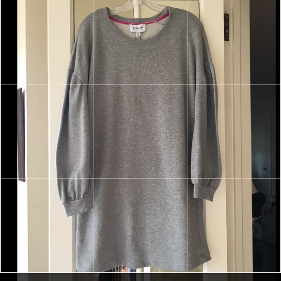 Highline Collective grey sweatshirt dress XS - Picture 2 of 7